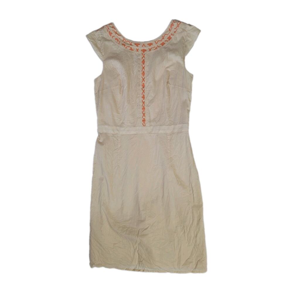Moncollet Womens 6 Modest Clean Coastal Party Summer Event Pencil Shift Dress